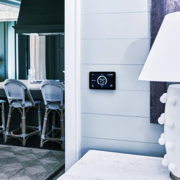 House with Lennox Thermostat