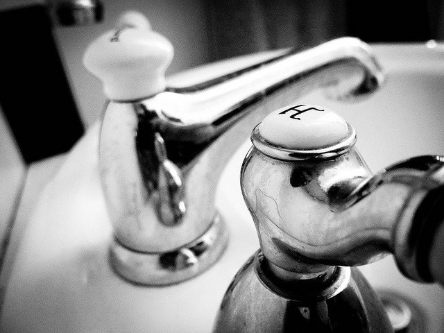 hot water faucet