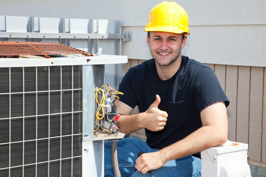 hvac tech checking system