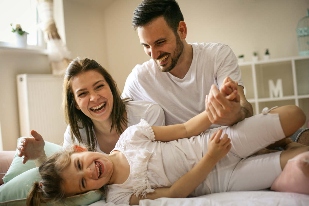 St. Louis family enjoying cool home in summer