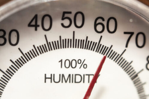 hygrometer gauge to measure humidity